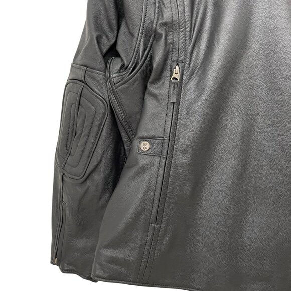 Harley-Davidson® Women's Leather Motorcycle Jacket 2XL - Picture 8 of 16